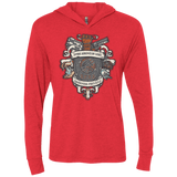 T-Shirts Vintage Red / X-Small Paranormal Bureau Triblend Long Sleeve Hoodie Tee