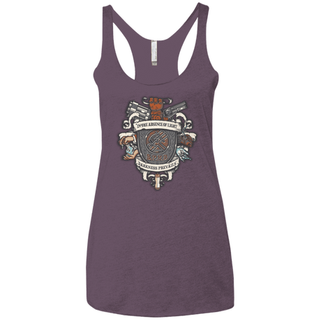T-Shirts Vintage Purple / X-Small Paranormal Bureau Women's Triblend Racerback Tank
