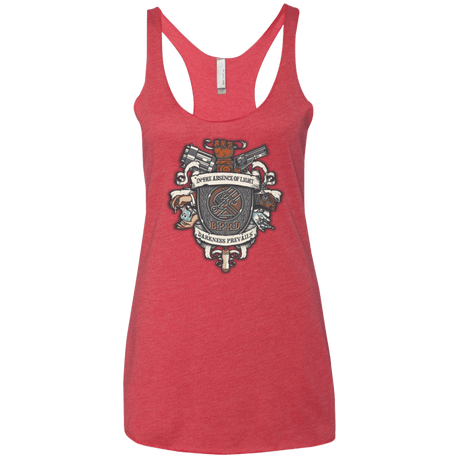 T-Shirts Vintage Red / X-Small Paranormal Bureau Women's Triblend Racerback Tank