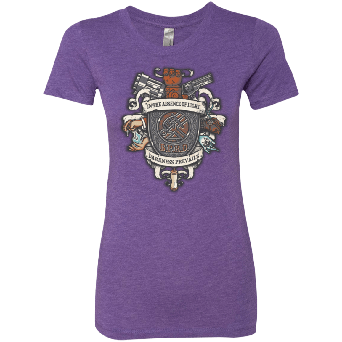 T-Shirts Purple Rush / Small Paranormal Bureau Women's Triblend T-Shirt