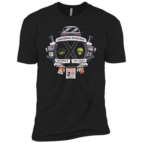 T-Shirts Black / YXS Paranormal files Crest Boys Premium T-Shirt