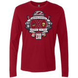 T-Shirts Cardinal / Small Paranormal files Crest Men's Premium Long Sleeve