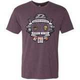 T-Shirts Vintage Purple / Small Paranormal files Crest Men's Triblend T-Shirt