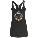 T-Shirts Vintage Black / X-Small Paranormal files Crest Women's Triblend Racerback Tank