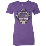 T-Shirts Purple Rush / Small Paranormal files Crest Women's Triblend T-Shirt