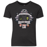 T-Shirts Vintage Black / YXS Paranormal files Crest Youth Triblend T-Shirt