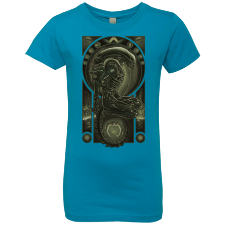 T-Shirts Turquoise / YXS Parasite Girls Premium T-Shirt