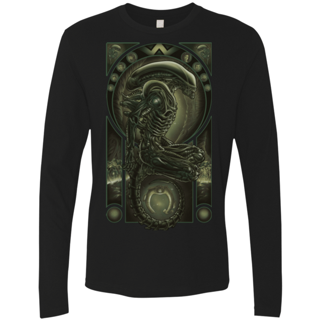 T-Shirts Black / Small Parasite Men's Premium Long Sleeve