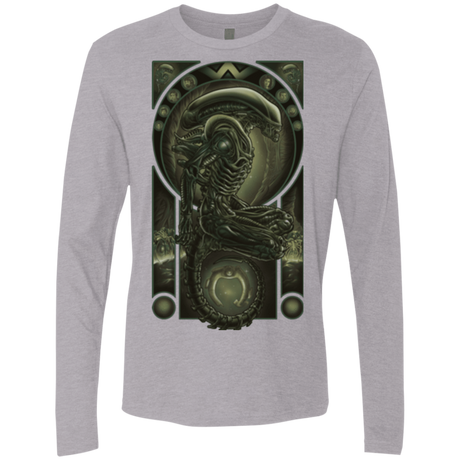 T-Shirts Heather Grey / Small Parasite Men's Premium Long Sleeve