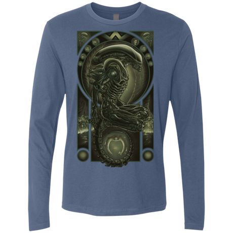 T-Shirts Indigo / Small Parasite Men's Premium Long Sleeve