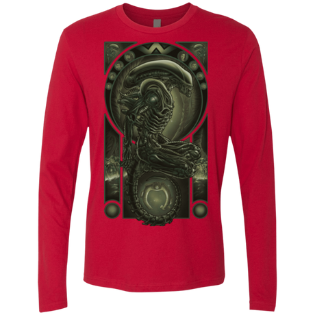 T-Shirts Red / Small Parasite Men's Premium Long Sleeve