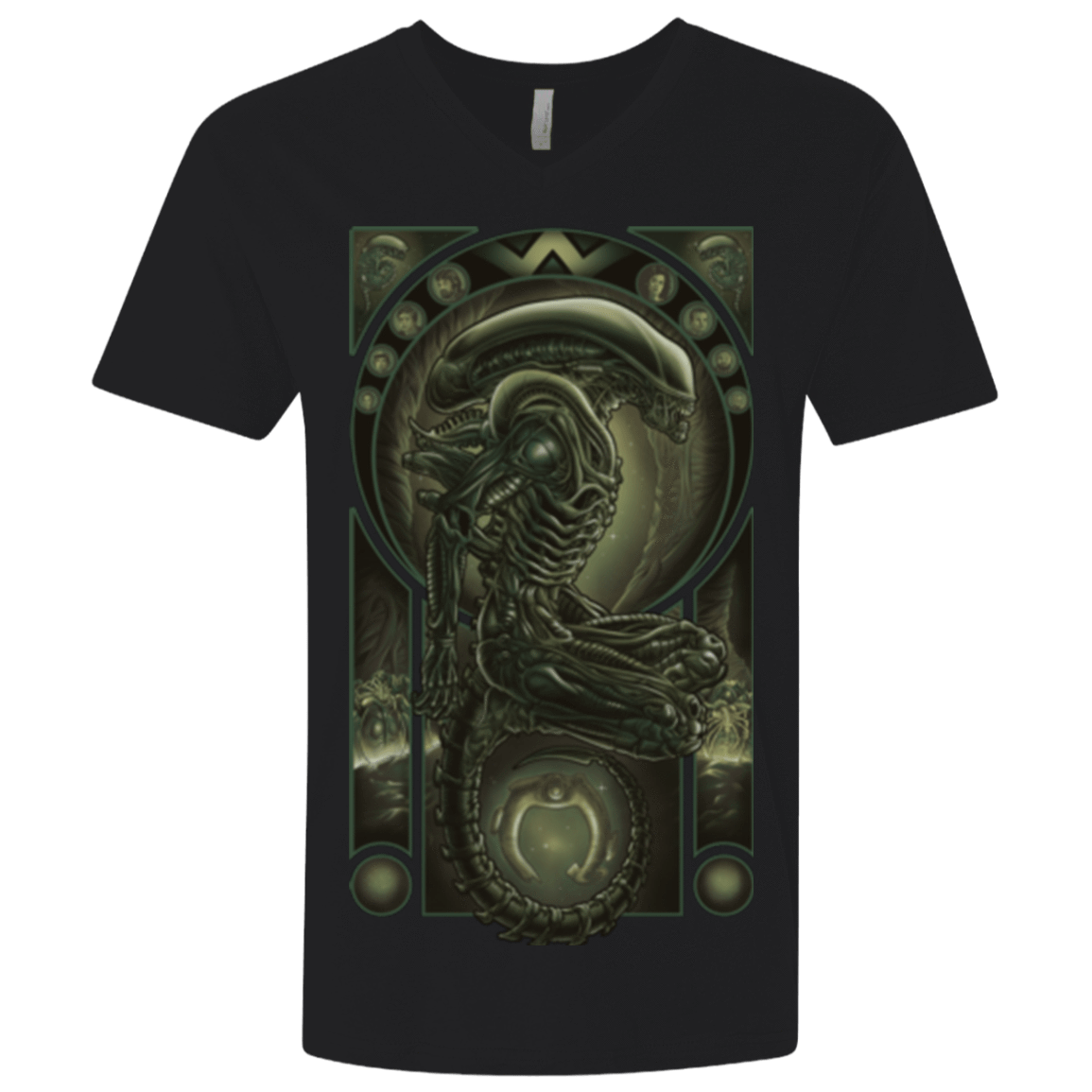 T-Shirts Black / X-Small Parasite Men's Premium V-Neck