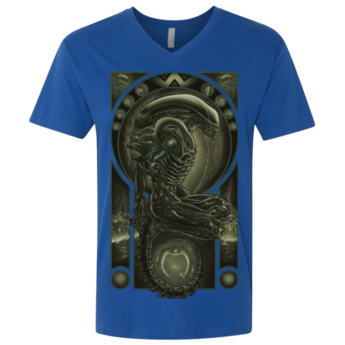 T-Shirts Royal / X-Small Parasite Men's Premium V-Neck