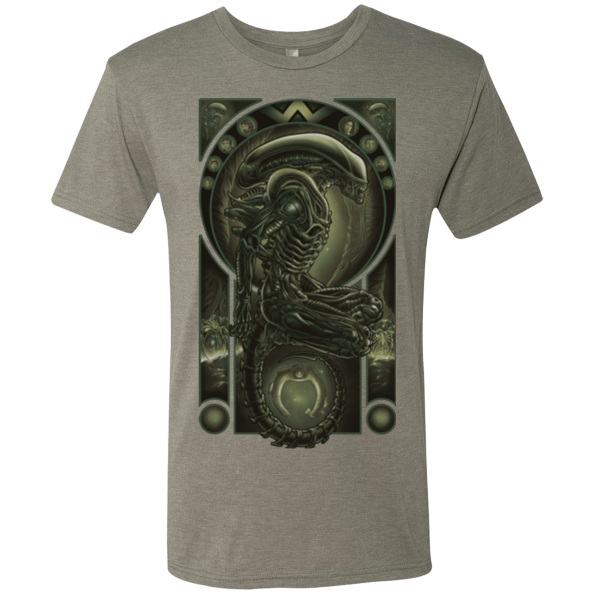 T-Shirts Venetian Grey / Small Parasite Men's Triblend T-Shirt