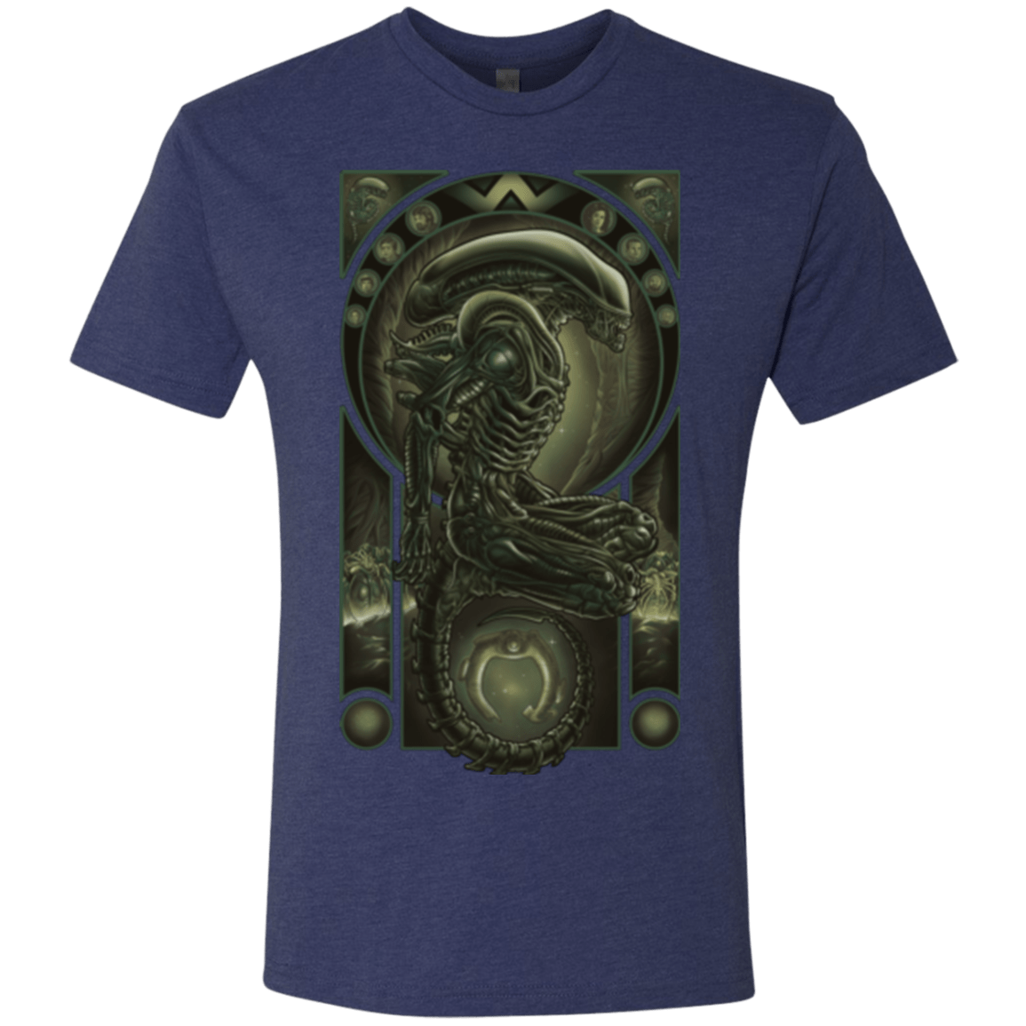 T-Shirts Vintage Navy / Small Parasite Men's Triblend T-Shirt