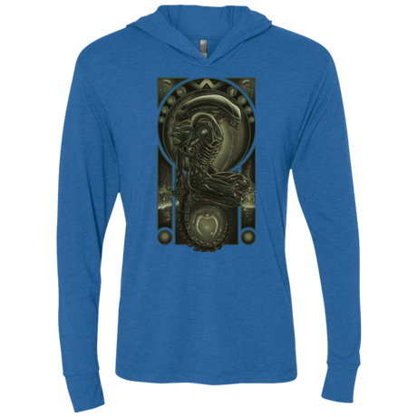 T-Shirts Vintage Royal / X-Small Parasite Triblend Long Sleeve Hoodie Tee