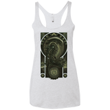 T-Shirts Heather White / X-Small Parasite Women's Triblend Racerback Tank