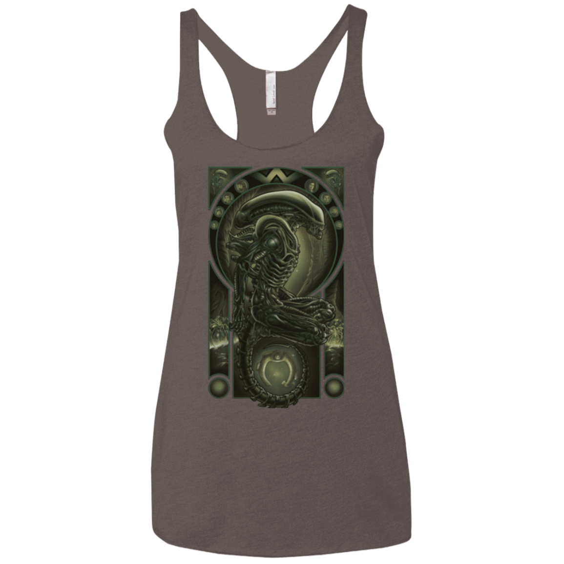 T-Shirts Macchiato / X-Small Parasite Women's Triblend Racerback Tank