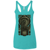 T-Shirts Tahiti Blue / X-Small Parasite Women's Triblend Racerback Tank