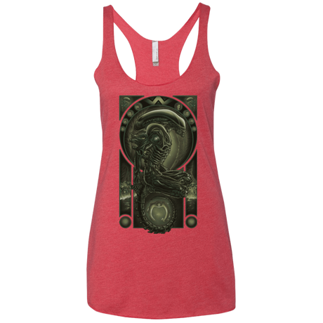 T-Shirts Vintage Red / X-Small Parasite Women's Triblend Racerback Tank