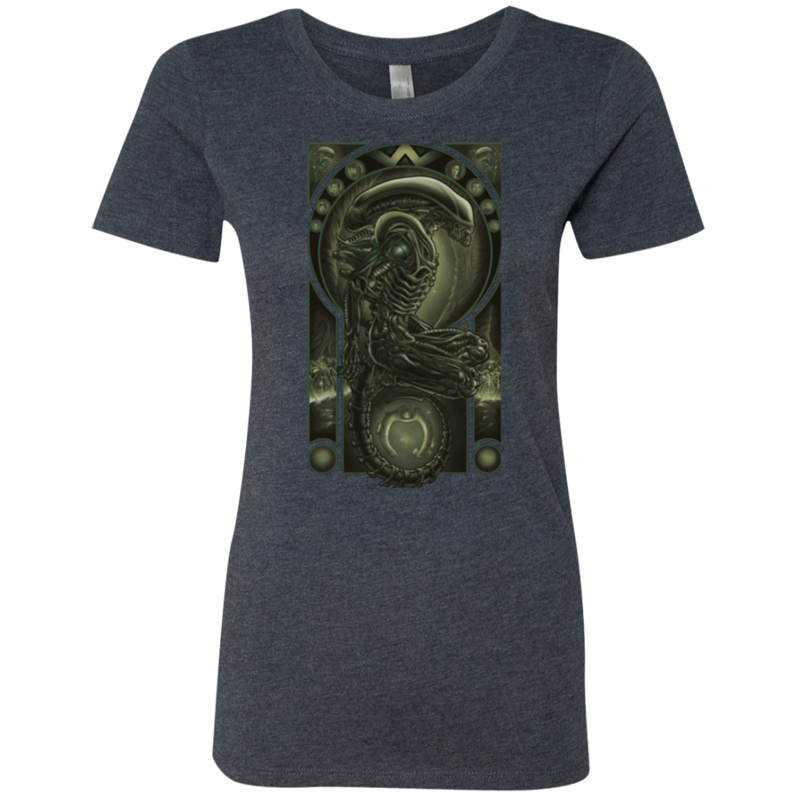 T-Shirts Vintage Navy / Small Parasite Women's Triblend T-Shirt