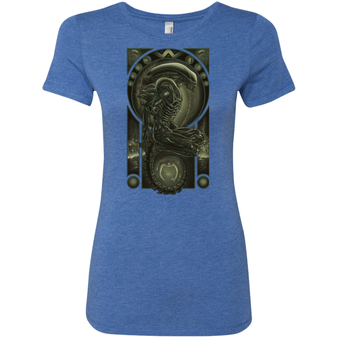 T-Shirts Vintage Royal / Small Parasite Women's Triblend T-Shirt