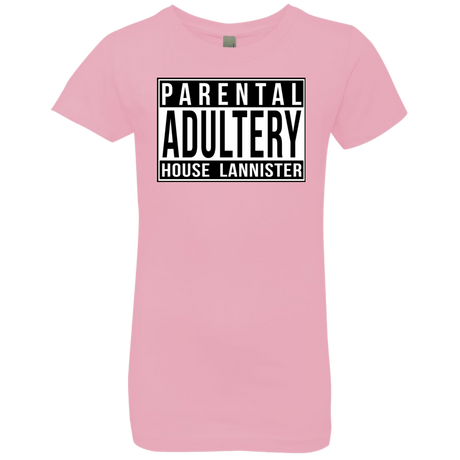 T-Shirts Light Pink / YXS Parental Adultery Girls Premium T-Shirt