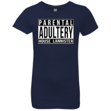 T-Shirts Midnight Navy / YXS Parental Adultery Girls Premium T-Shirt