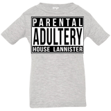 T-Shirts Heather Grey / 6 Months Parental Adultery Infant Premium T-Shirt