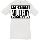 T-Shirts White / 6 Months Parental Adultery Infant Premium T-Shirt