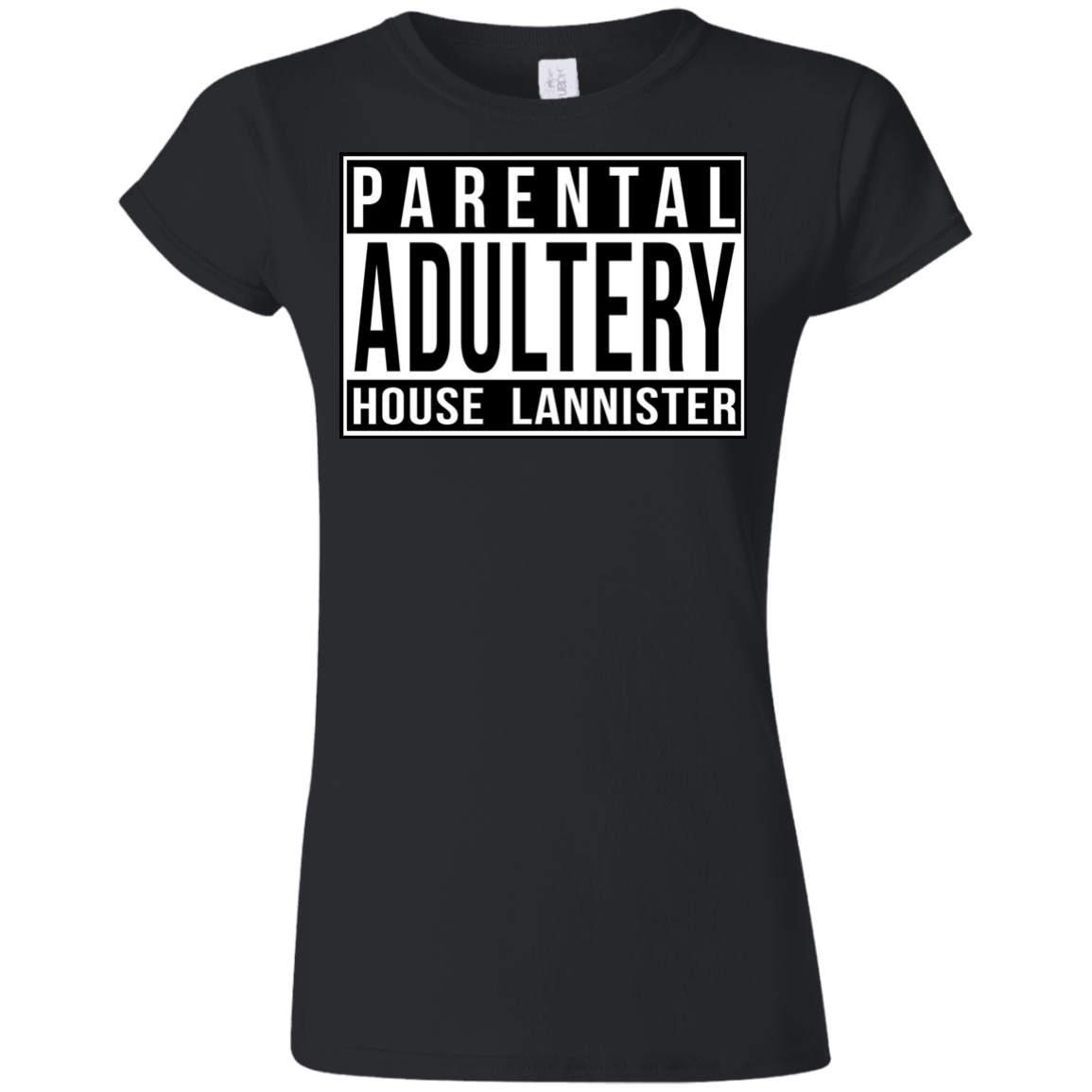 T-Shirts Black / S Parental Adultery Junior Slimmer-Fit T-Shirt