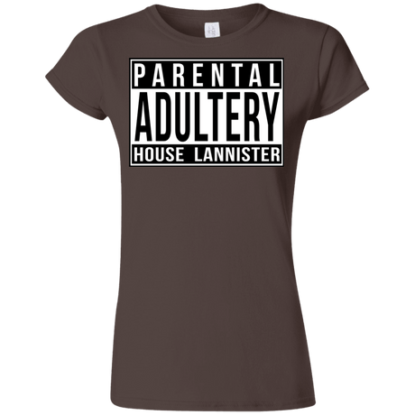 T-Shirts Dark Chocolate / S Parental Adultery Junior Slimmer-Fit T-Shirt