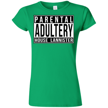 T-Shirts Irish Green / S Parental Adultery Junior Slimmer-Fit T-Shirt