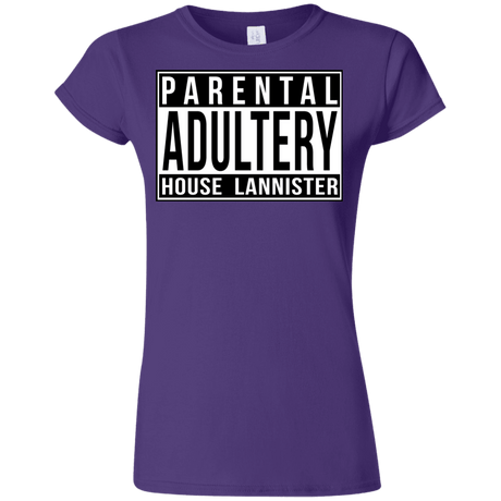 T-Shirts Purple / S Parental Adultery Junior Slimmer-Fit T-Shirt