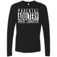 T-Shirts Black / S Parental Adultery Men's Premium Long Sleeve