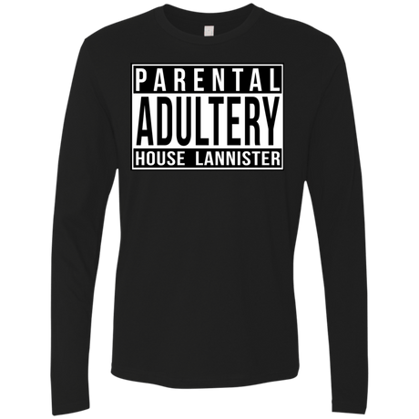 T-Shirts Black / S Parental Adultery Men's Premium Long Sleeve