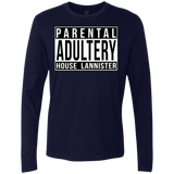 T-Shirts Midnight Navy / S Parental Adultery Men's Premium Long Sleeve