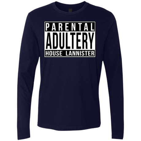 T-Shirts Midnight Navy / S Parental Adultery Men's Premium Long Sleeve