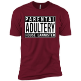 T-Shirts Cardinal / X-Small Parental Adultery Men's Premium T-Shirt