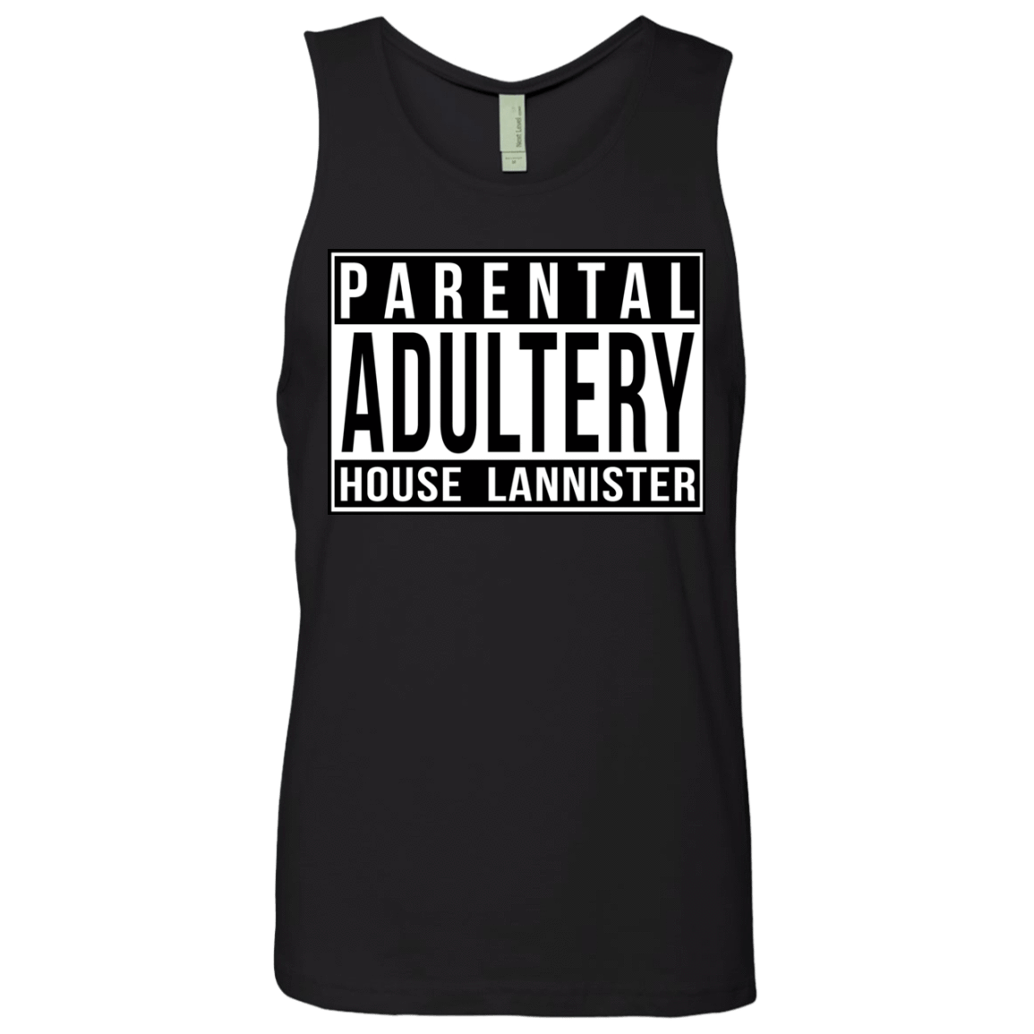 T-Shirts Black / S Parental Adultery Men's Premium Tank Top