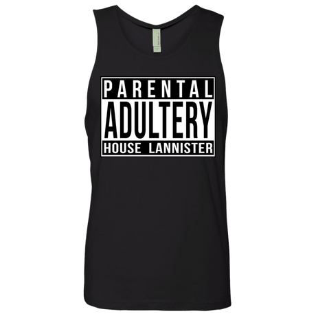 T-Shirts Black / S Parental Adultery Men's Premium Tank Top