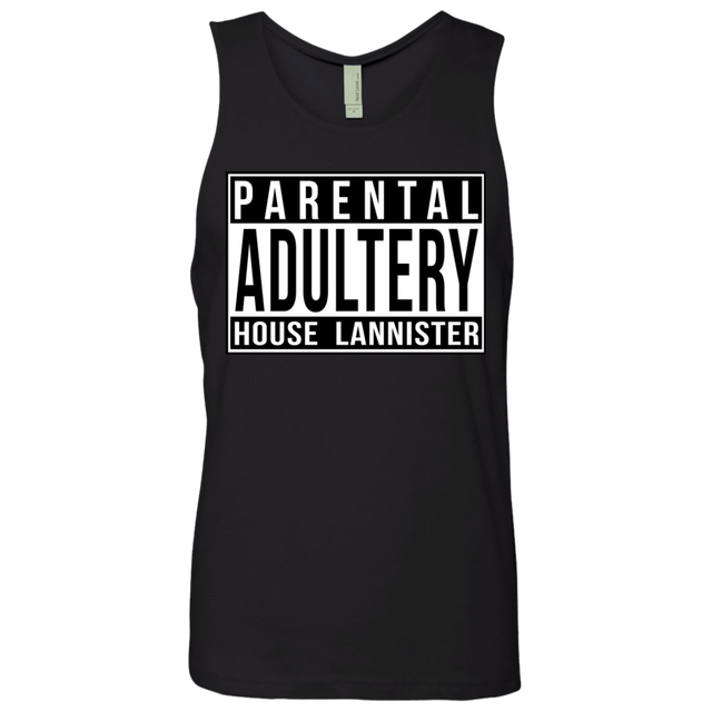 T-Shirts Black / S Parental Adultery Men's Premium Tank Top