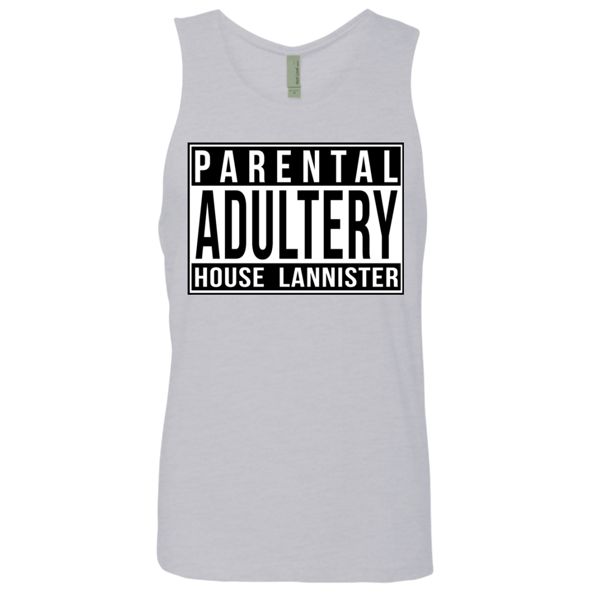 T-Shirts Heather Grey / S Parental Adultery Men's Premium Tank Top