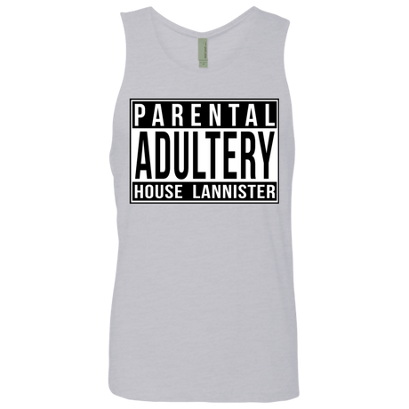 T-Shirts Heather Grey / S Parental Adultery Men's Premium Tank Top