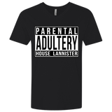 T-Shirts Black / X-Small Parental Adultery Men's Premium V-Neck