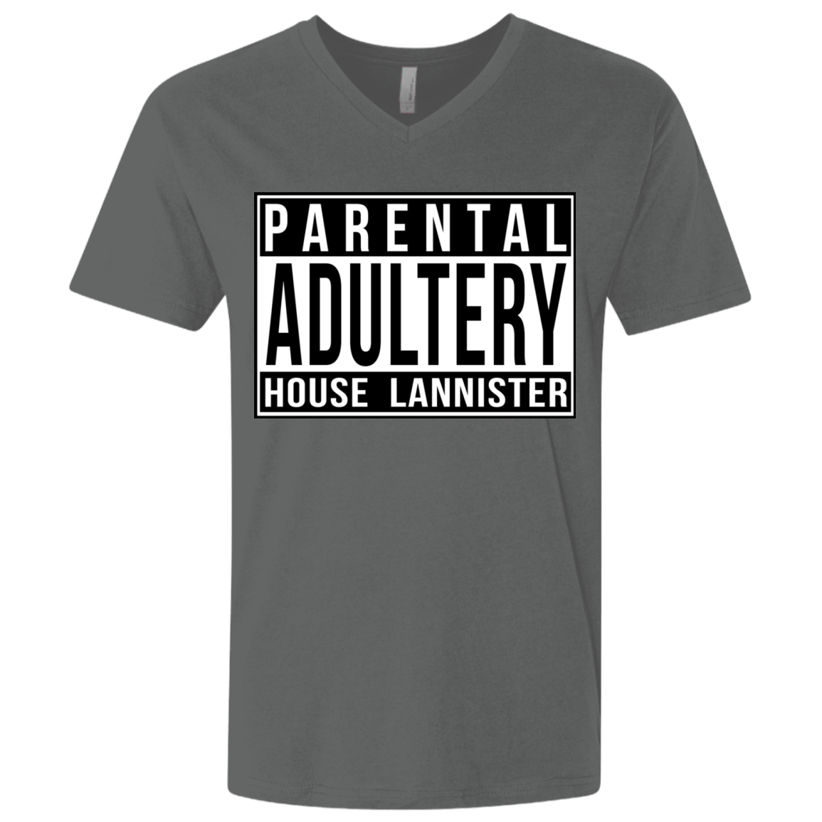 T-Shirts Heavy Metal / X-Small Parental Adultery Men's Premium V-Neck