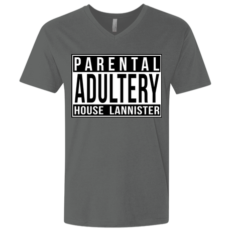 T-Shirts Heavy Metal / X-Small Parental Adultery Men's Premium V-Neck