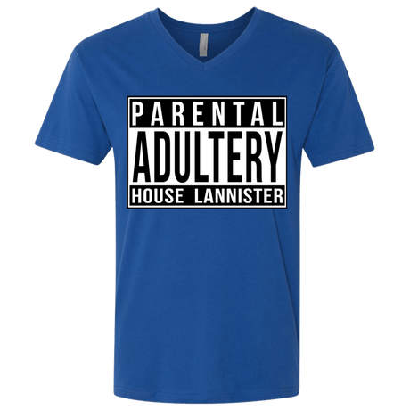 T-Shirts Royal / X-Small Parental Adultery Men's Premium V-Neck