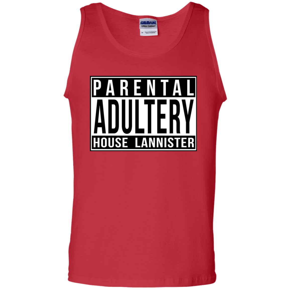 T-Shirts Red / S Parental Adultery Men's Tank Top