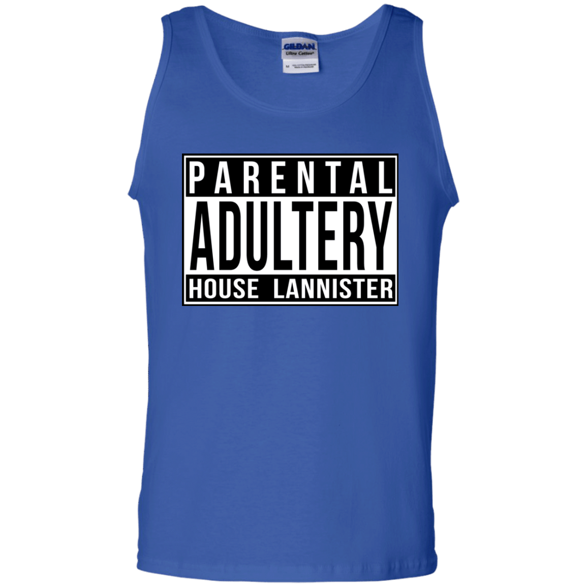 T-Shirts Royal / S Parental Adultery Men's Tank Top